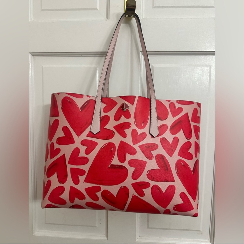 Kate Spade Molly Ever Fallen Hearts Tote ❤️ - Picture 2 of 14